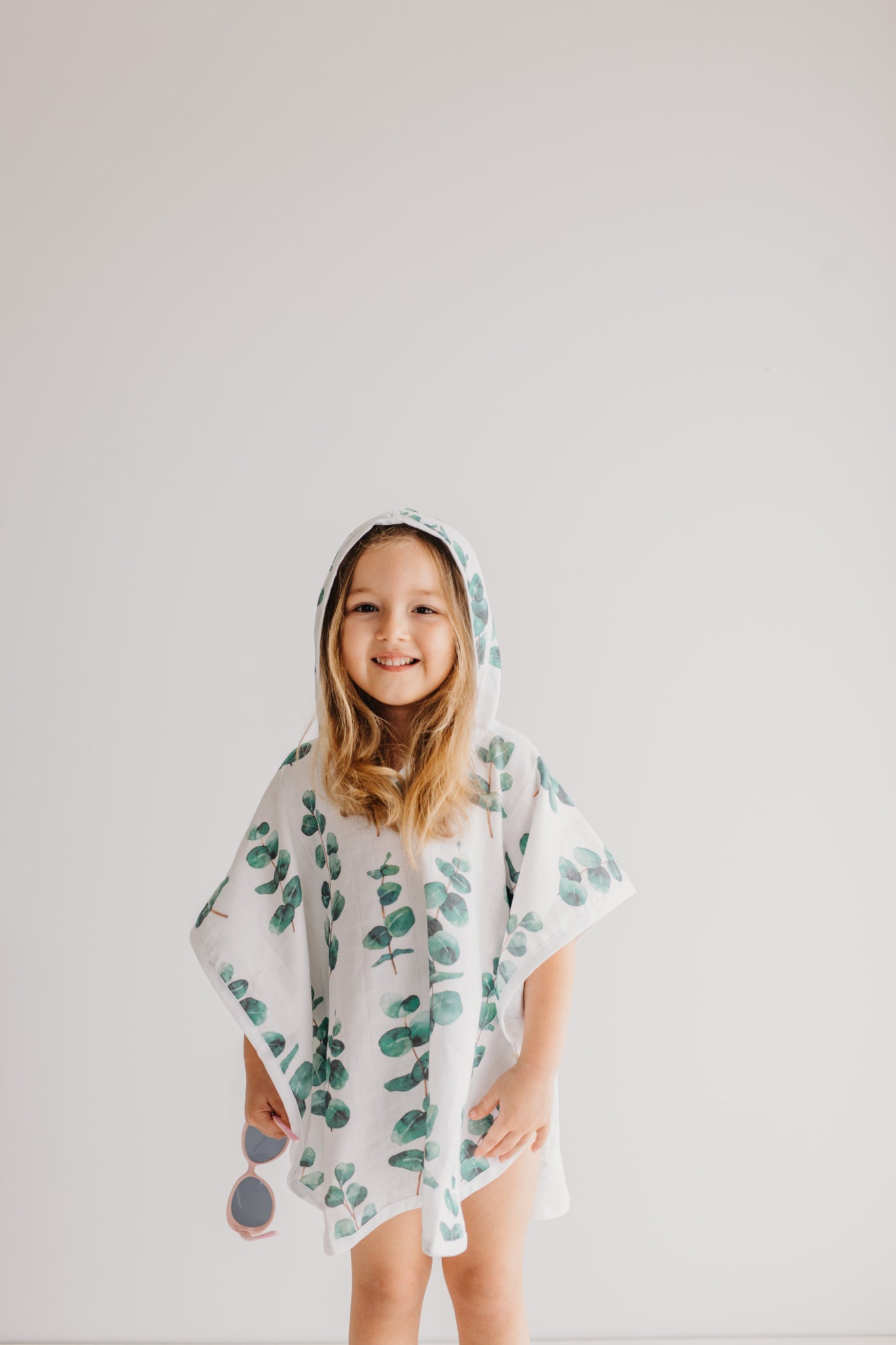 Eucalyptus Organic Cotton Hooded Poncho