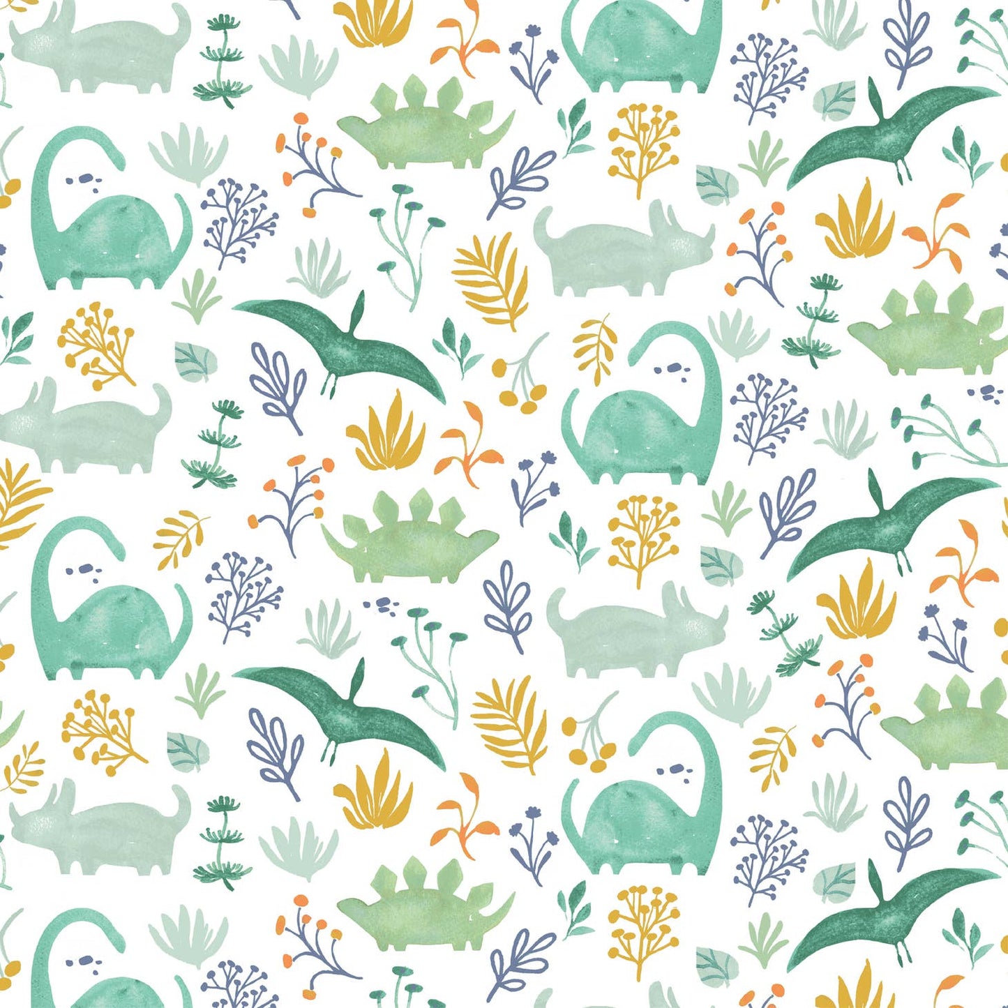 Dino Dragon Roar Classic Muslin Crib Sheet