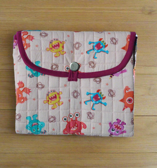Diaper Changing Pad - Monster