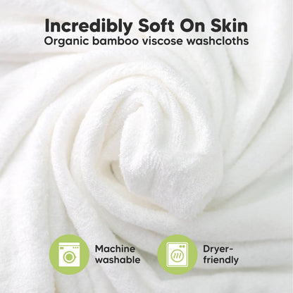 KeaBabies Organic Cotton Washcloths