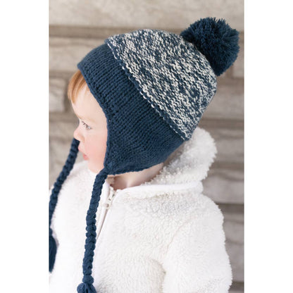 Baby and Toddler Blue Earflap Beanie Hat