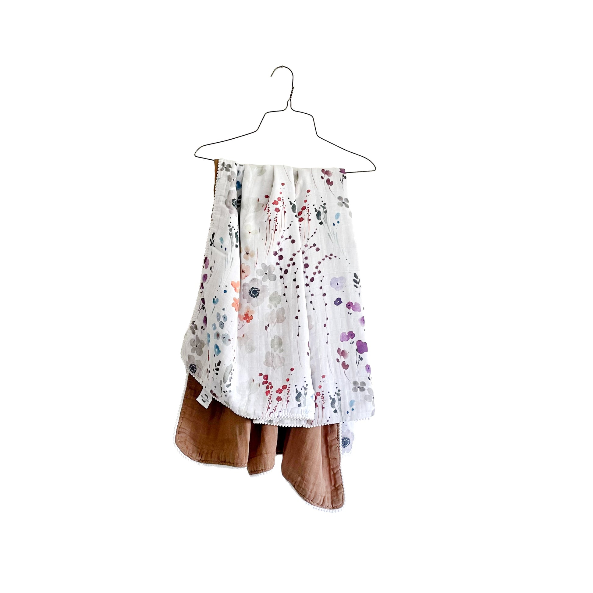 Organic Muslin Soft Blanket - Violet