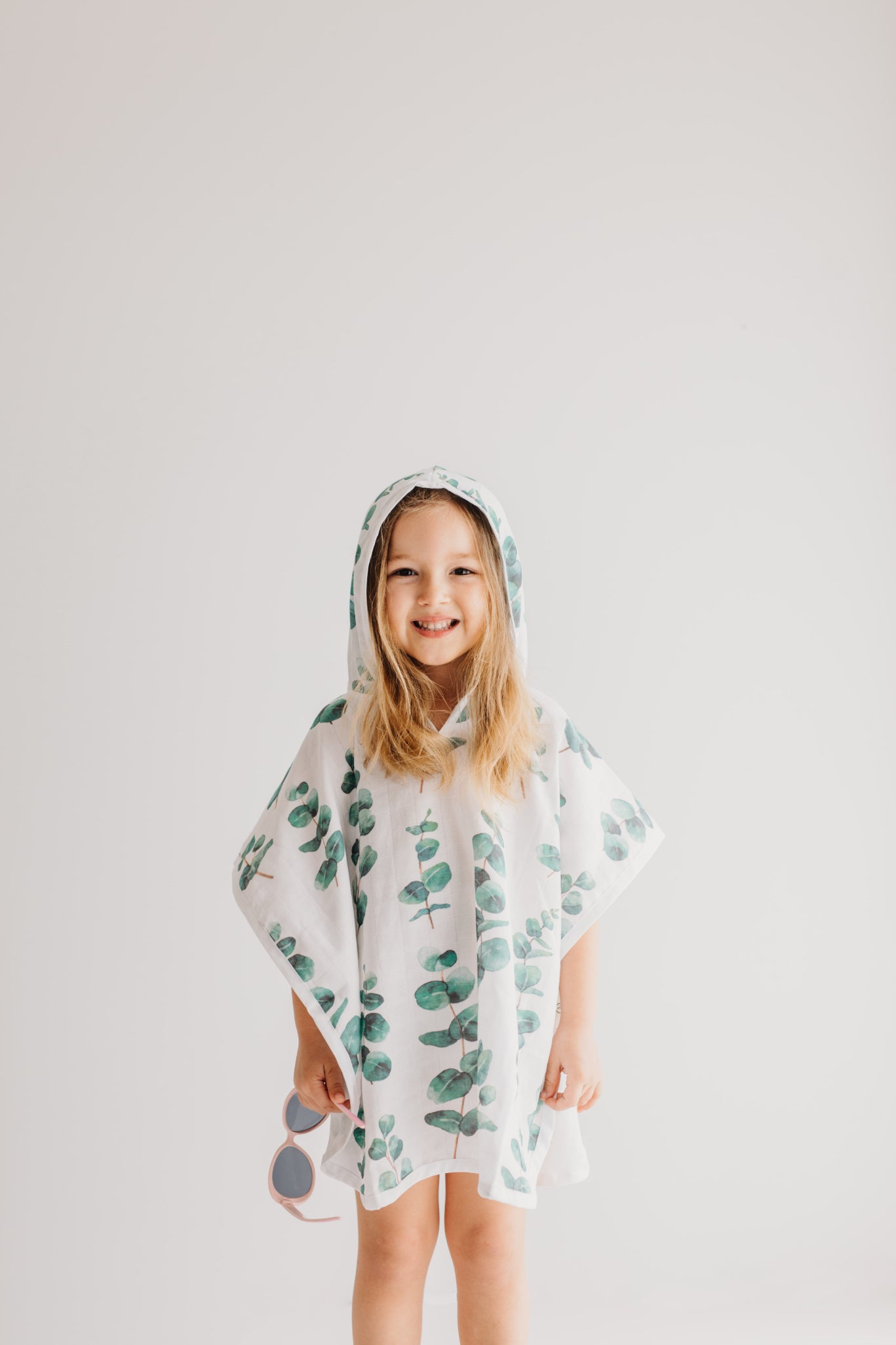 Eucalyptus Organic Cotton Hooded Poncho