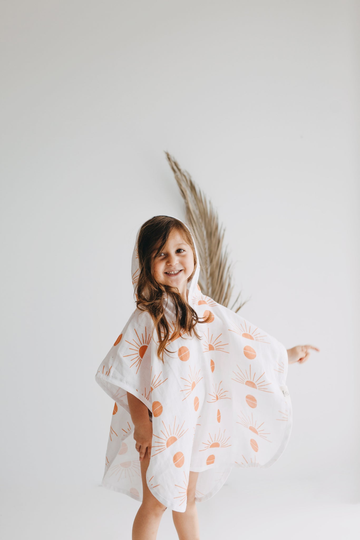 Sun Organic Cotton Hooded Poncho