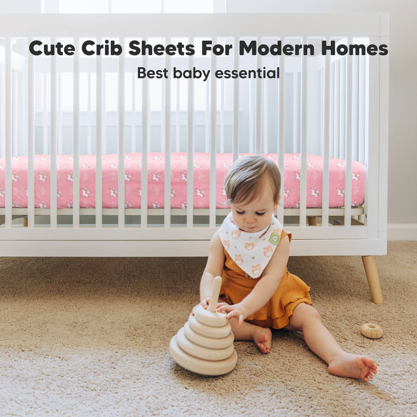 Unicorn Crib Sheet